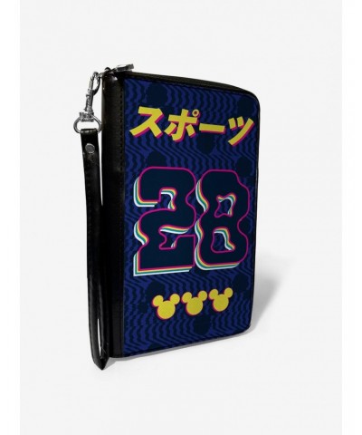 Disney Mickey Mouse Sports Kanji Zip Around Wallet $15.01 Wallets