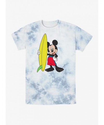 Disney Mickey Mouse Surf's Up Tie-Dye T-Shirt $10.15 T-Shirts