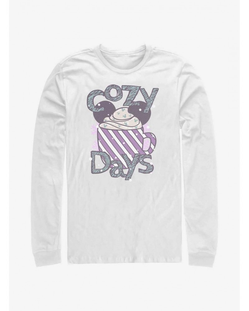 Disney Mickey Mouse Cozy Days Hot Cocoa Long-Sleeve T-Shirt $9.21 T-Shirts