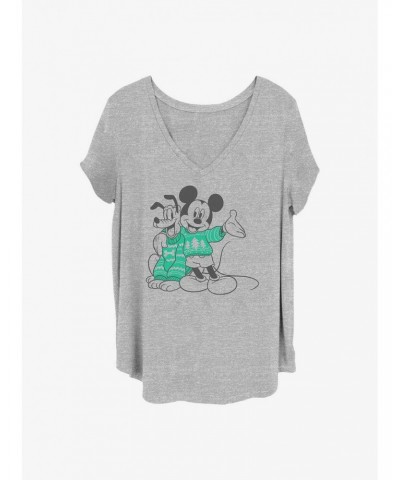 Disney Mickey Mouse Sweater Pals Girls T-Shirt Plus Size $7.17 T-Shirts