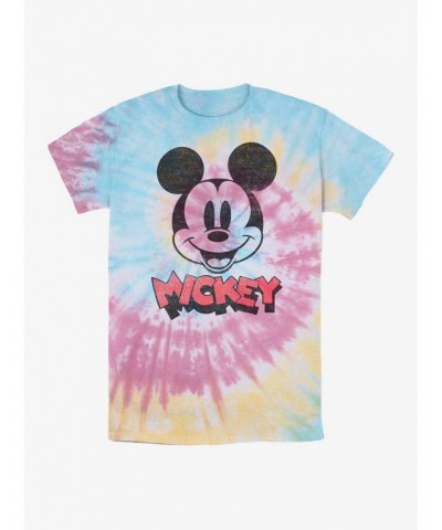 Disney Mickey Mouse Heads Up Tie Dye T-Shirt $10.15 T-Shirts