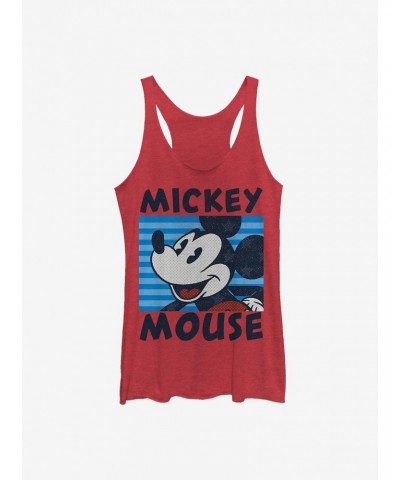 Disney Mickey Mouse Mickey's Stripes Girls Tank $8.29 Tanks