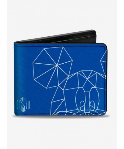 Disney Mickey Mouse Kaleidoscope Blueprint Bifold Wallet $9.20 Wallets