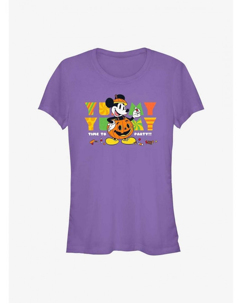 Disney Mickey Mouse Yummy Party Girls T-Shirt $5.98 T-Shirts