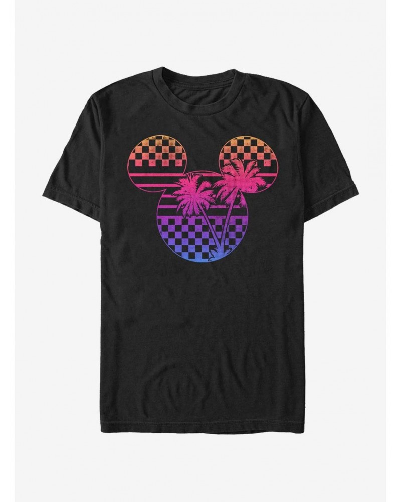 Disney Mickey Mouse Roadster Palm Mickey T-Shirt $5.74 T-Shirts