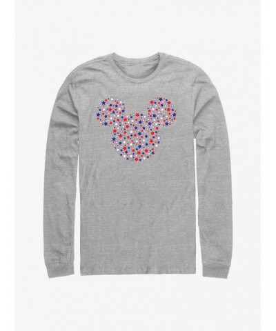 Disney Mickey Mouse Stars And Ears Long-Sleeve T-Shirt $12.63 T-Shirts