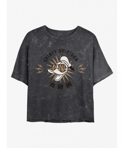 Disney Mickey Mouse Tiger Shades Mineral Wash Crop Girls T-Shirt $10.40 T-Shirts