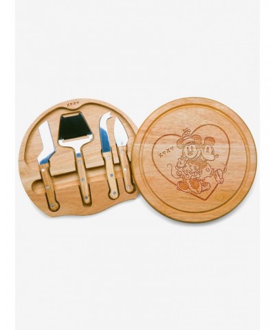 Disney Mickey and Minnie Mouse Heart Circo Cheese Cutting Board & Tools Set $23.14 Tools Set
