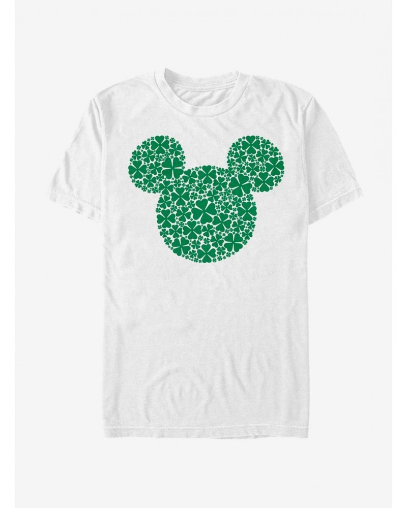 Disney Mickey Mouse Mickey Clover Fill T-Shirt $8.99 T-Shirts