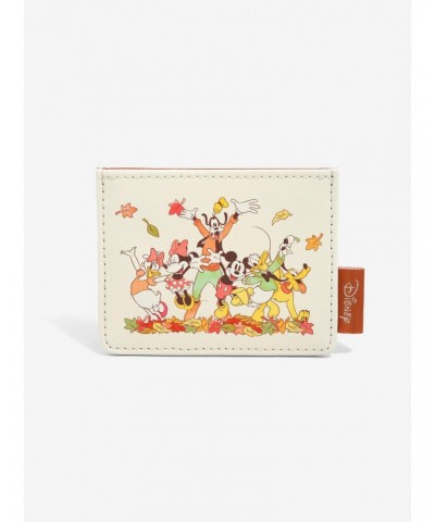 Loungefly Disney Mickey Mouse & Friends Leaves Cardholder $4.03 Cardholder