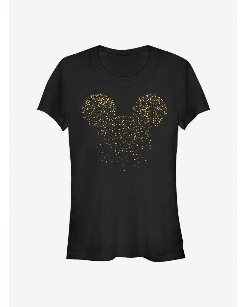 Disney Mickey Mouse Confetti Head Classic Girls T-Shirt $9.76 T-Shirts