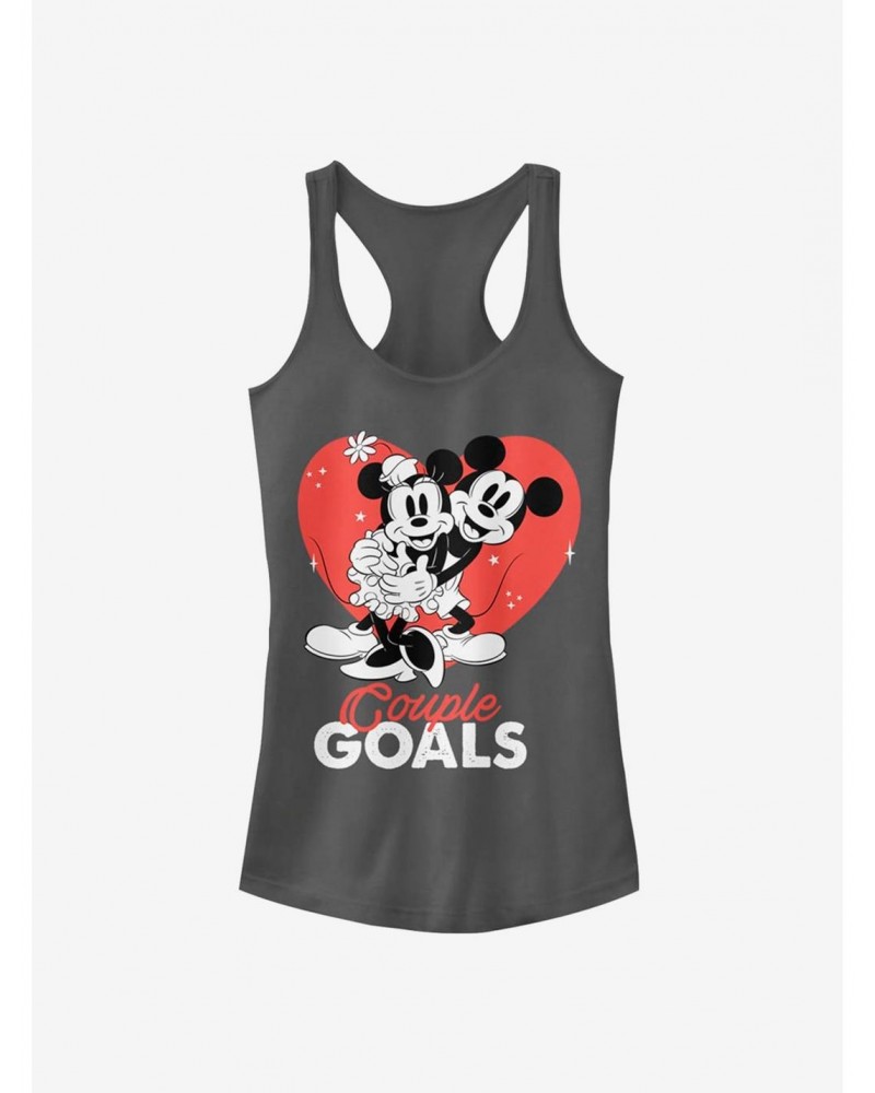 Disney Mickey Mouse And Minnie Mouse Couple Goals Classic Girls Tank $6.77 Tanks