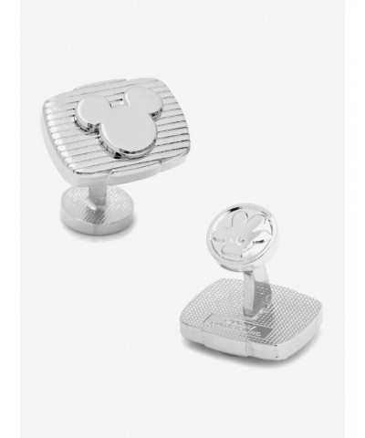 Disney Mickey Mouse Ribbed Mickey Mouse Cufflinks $24.61 Cufflinks