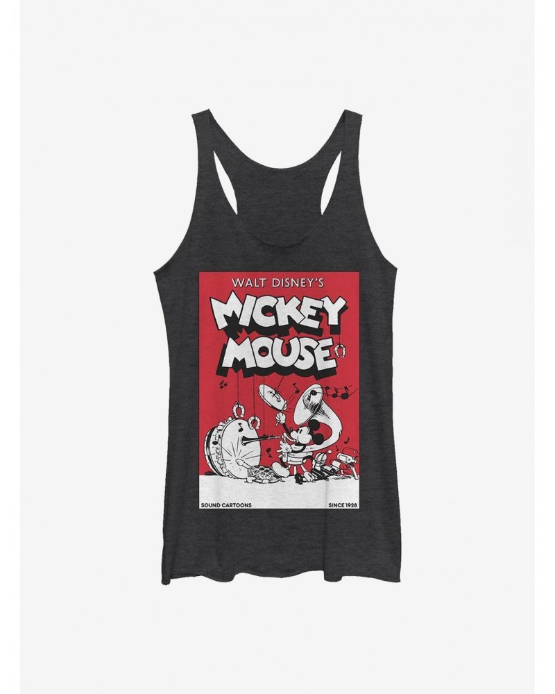 Disney Mickey Mouse Mickey Band Comic Girls Tank $10.36 Tanks