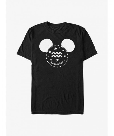 Disney Mickey Mouse Zodiac Aquarius T-Shirt $6.69 T-Shirts