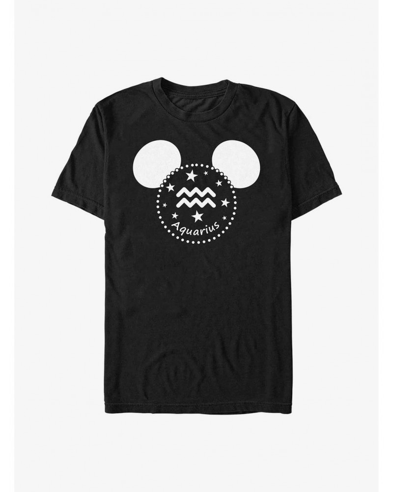 Disney Mickey Mouse Zodiac Aquarius T-Shirt $6.69 T-Shirts