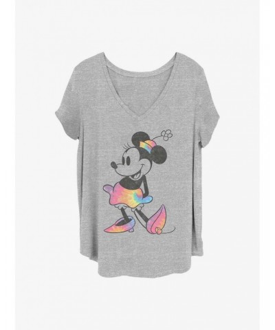 Disney Minnie Mouse Tie Dye Minnie Girls T-Shirt Plus Size $8.55 T-Shirts