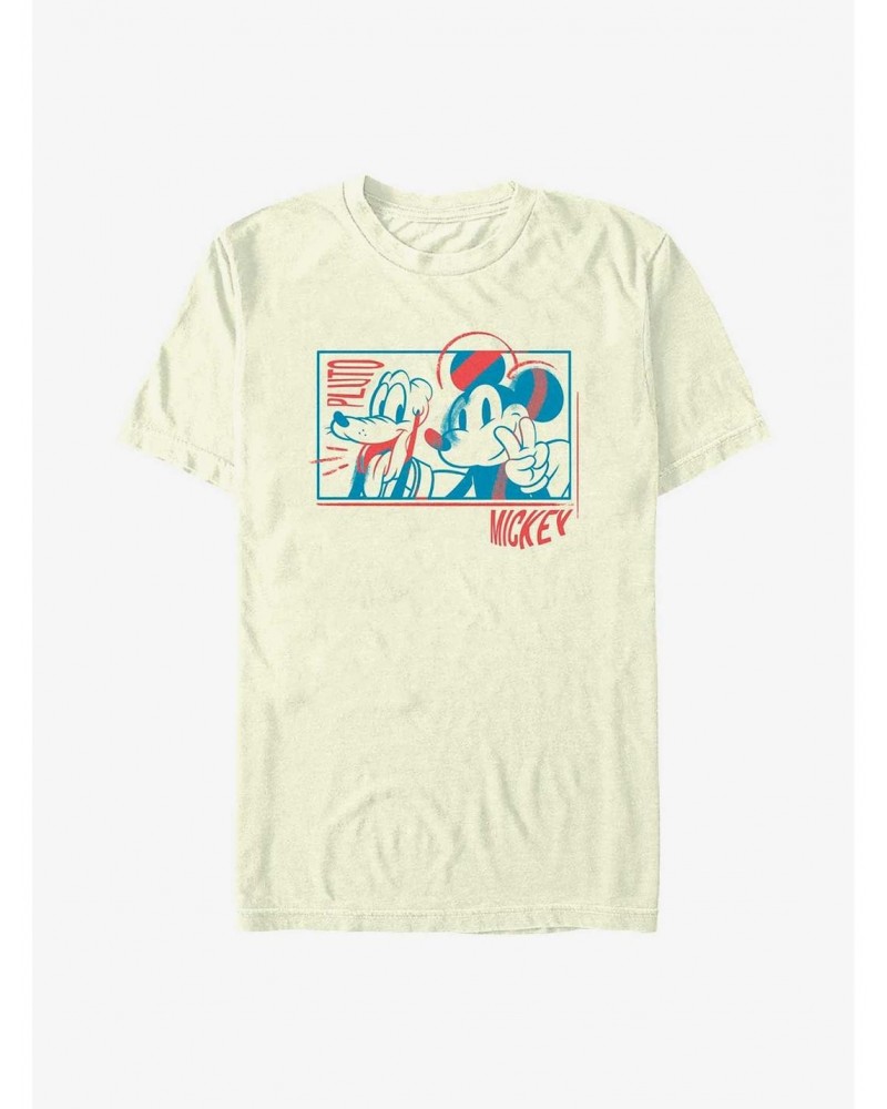 Disney Mickey Mouse Mickey & Pluto BFF's T-Shirt $8.60 T-Shirts