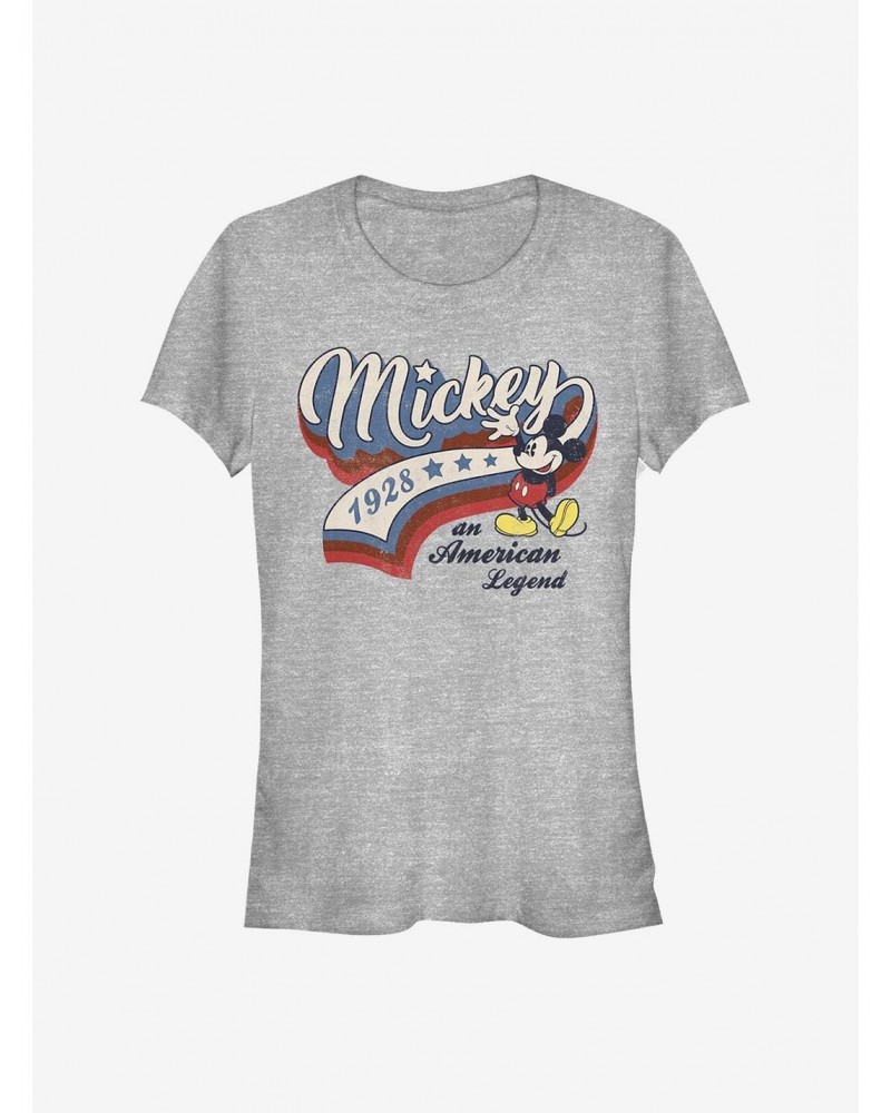 Disney Mickey Mouse 1928 An American Legend Girls T-Shirt $6.18 T-Shirts