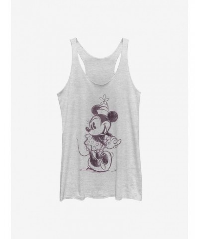 Disney Minnie Mouse Sketch Minnie Girls Tank $6.63 Tanks