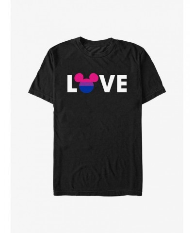 Disney Mickey Mouse Bisexual Love Pride T-Shirt $8.22 T-Shirts