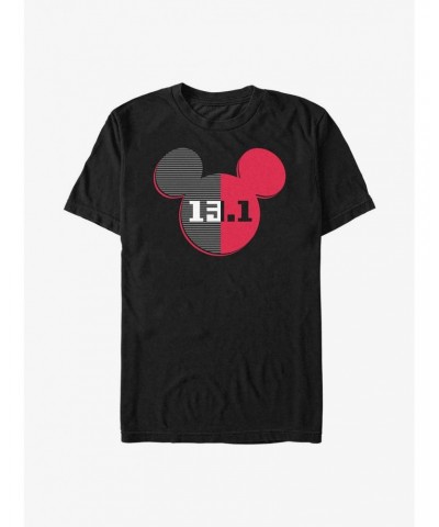 Disney Mickey Mouse 13.1 Half Marathon Ears T-Shirt $9.37 T-Shirts