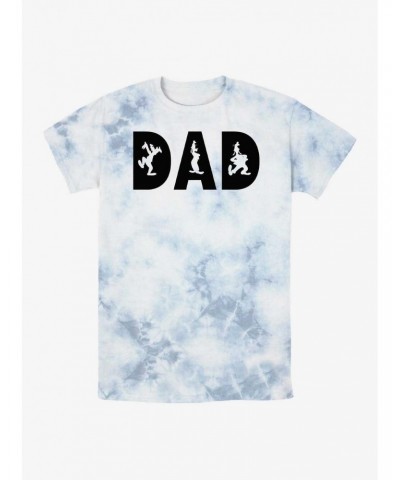 Disney Mickey Mouse Goofy Dad Tie-Dye T-Shirt $9.32 T-Shirts