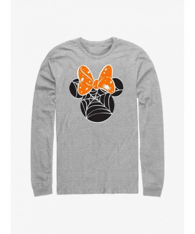 Disney Minnie Mouse Spider Webs Long-Sleeve T-Shirt $11.32 T-Shirts