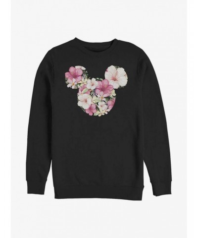 Disney Mickey Mouse Tropical Mouse Crew Sweatshirt $14.17 Sweatshirts
