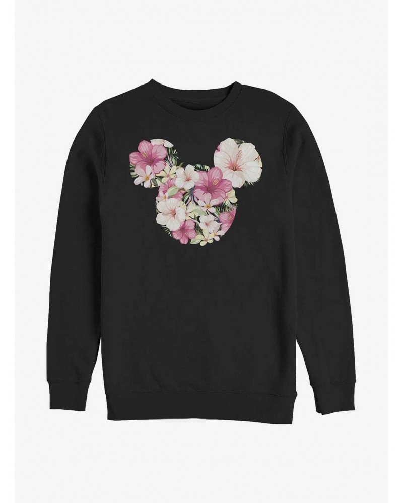 Disney Mickey Mouse Tropical Mouse Crew Sweatshirt $14.17 Sweatshirts