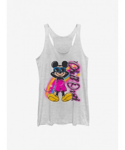 Disney Mickey Mouse Airbrushed Mickey Girls Tank $9.32 Tanks