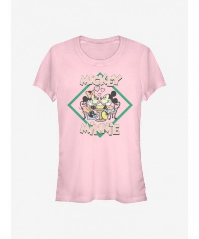 Disney Mickey Mouse Minnie And Mickey Forever Girls T-Shirt $8.57 T-Shirts
