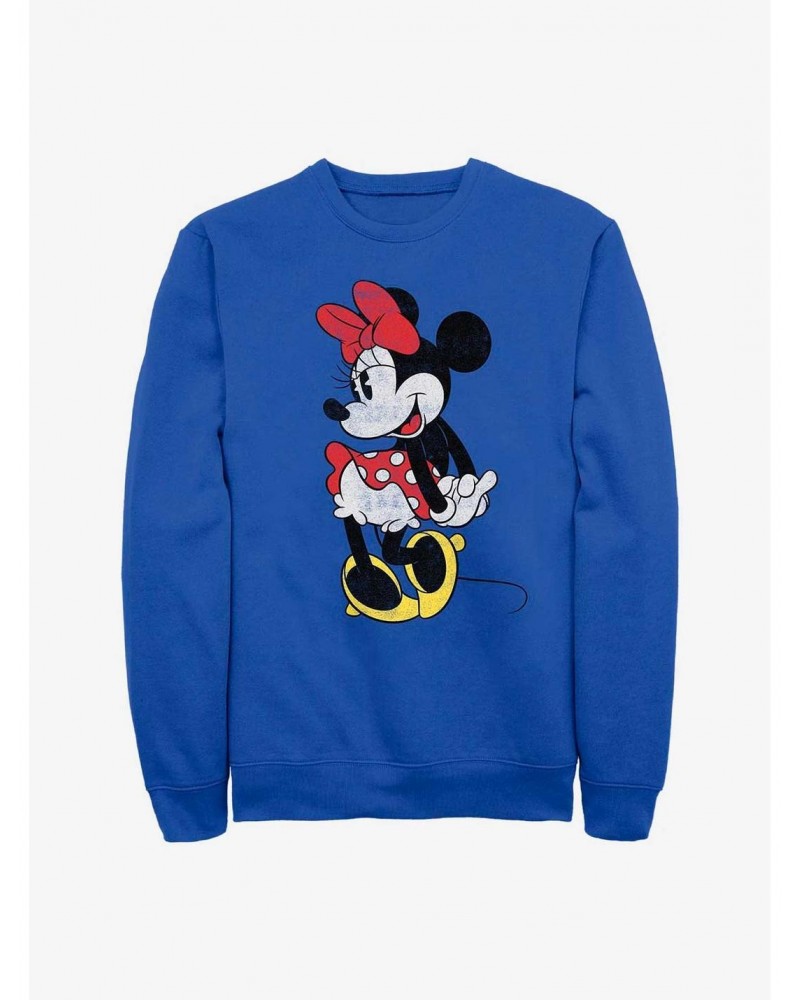 Disney Minnie Mouse Classic Minnie Sweatshirt $9.45 Sweatshirts