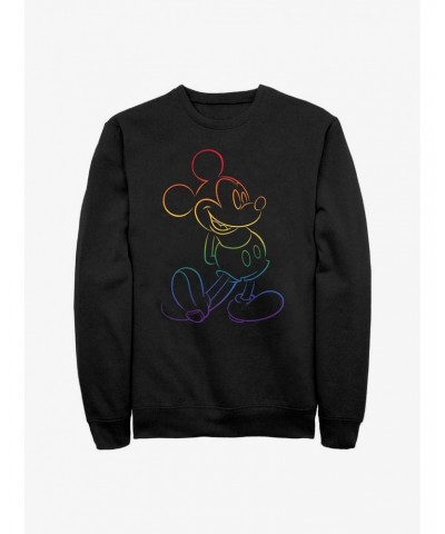 Disney Mickey Mouse Big Pride Sweatshirt $10.04 Sweatshirts