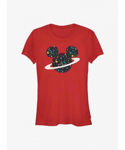Disney Mickey Mouse Planet Mickey Girls T-Shirt $8.57 T-Shirts