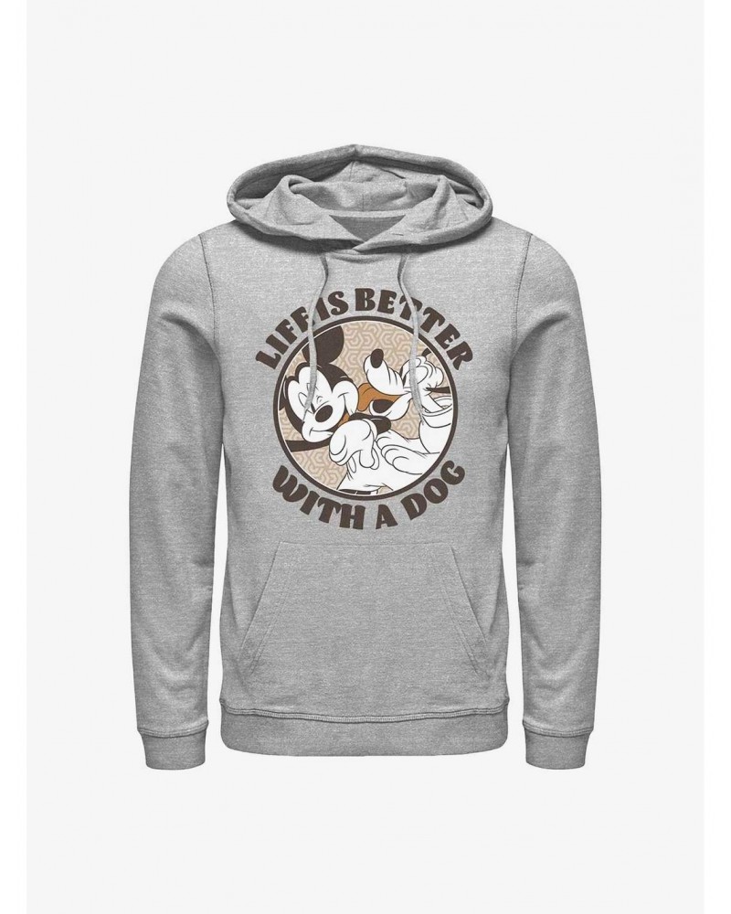 Disney Mickey Mouse Dog Life Hoodie $13.29 Hoodies