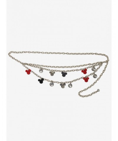 Disney Mickey Mouse Chain Belt With Charms $6.08 Charms