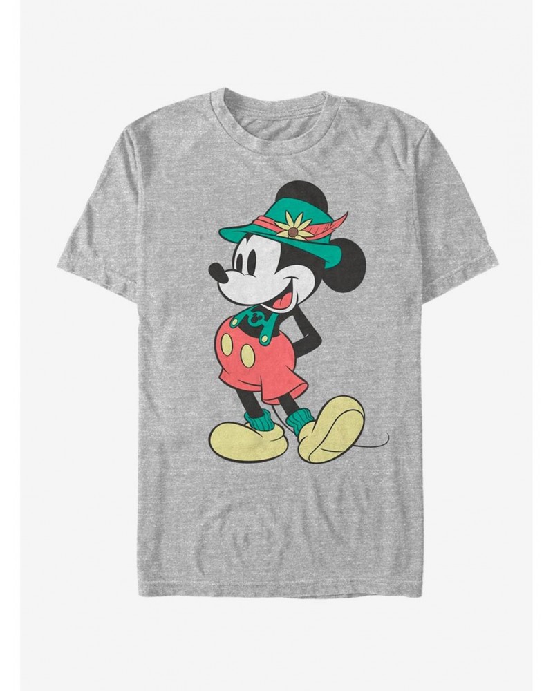 Disney Mickey Mouse Lederhosen Basics T-Shirt $6.88 T-Shirts