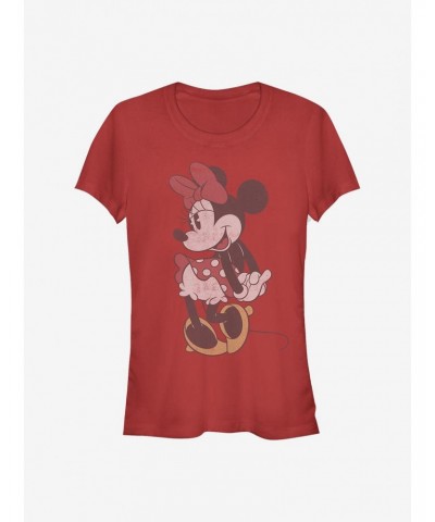 Disney Minnie Mouse Classic Vintage Minnie Girls T-Shirt $8.96 T-Shirts