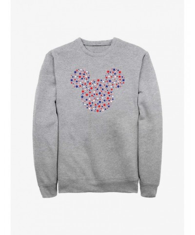 Disney Mickey Mouse Stars And Ears Sweatshirt $12.69 Sweatshirts