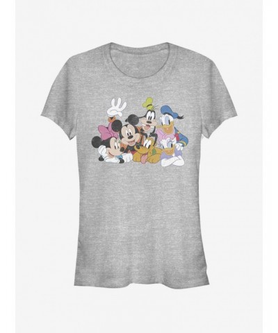 Disney Mickey Mouse Mickey Group Girls T-Shirt $6.97 T-Shirts