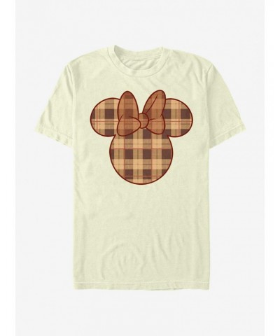 Disney Mickey Mouse Fall Plaid Minnie T-Shirt $6.31 T-Shirts