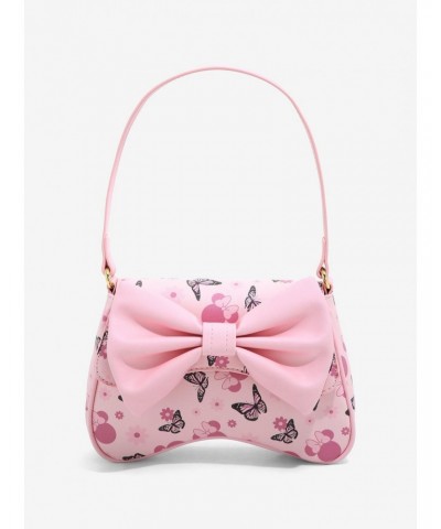 Her Universe Disney Minnie Mouse Butterfly Bow Baguette Bag $13.16 Bags