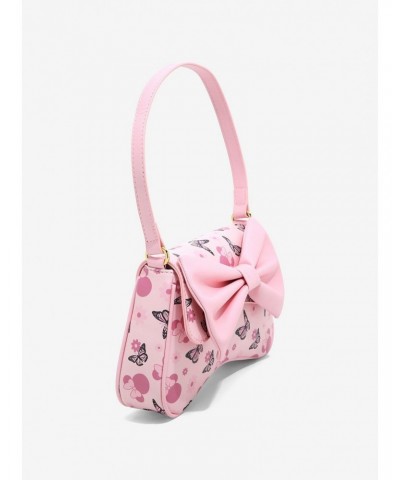 Her Universe Disney Minnie Mouse Butterfly Bow Baguette Bag $13.16 Bags