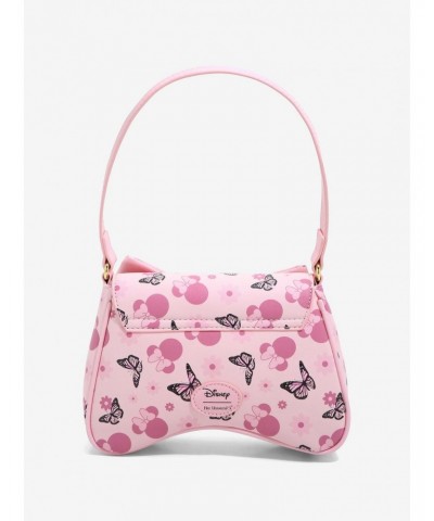 Her Universe Disney Minnie Mouse Butterfly Bow Baguette Bag $13.16 Bags