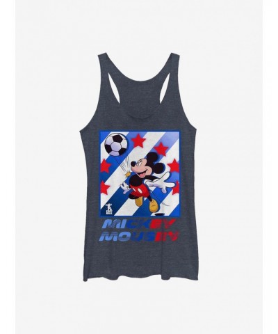 Disney Mickey Mouse Mickey Football Star Girls Tank $8.08 Tanks