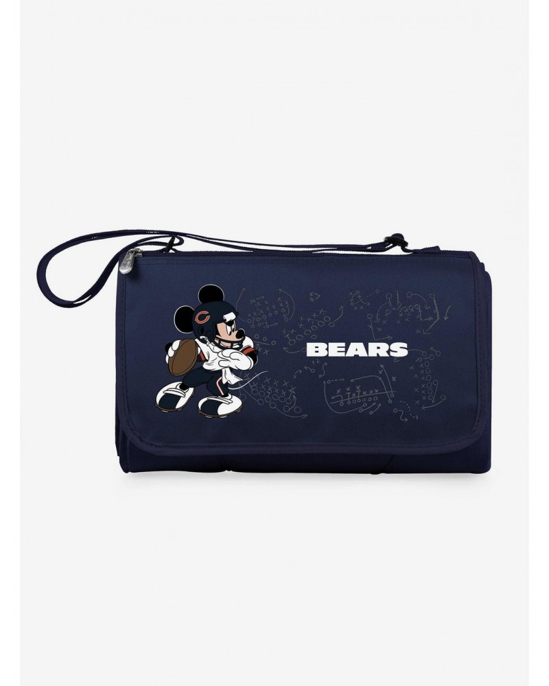 Disney Mickey Mouse NFL Chicago Bears Outdoor Picnic Blanket $14.93 Blankets