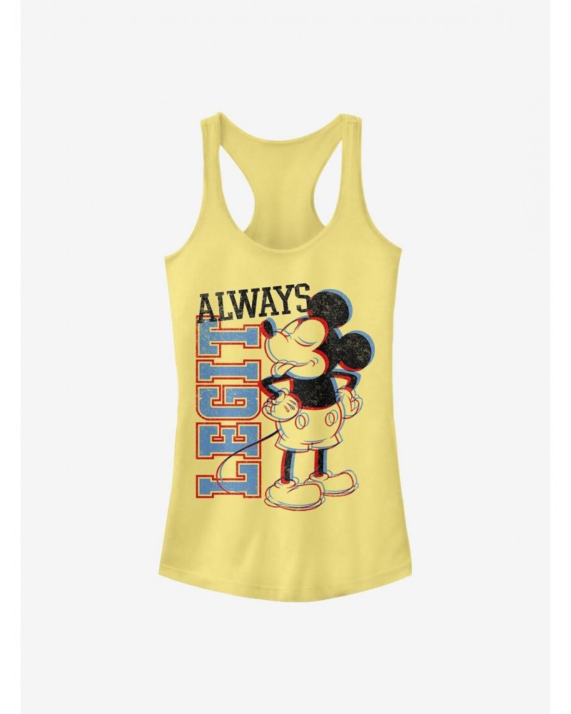 Disney Mickey Mouse Legit Mick Girls Tank $6.37 Tanks