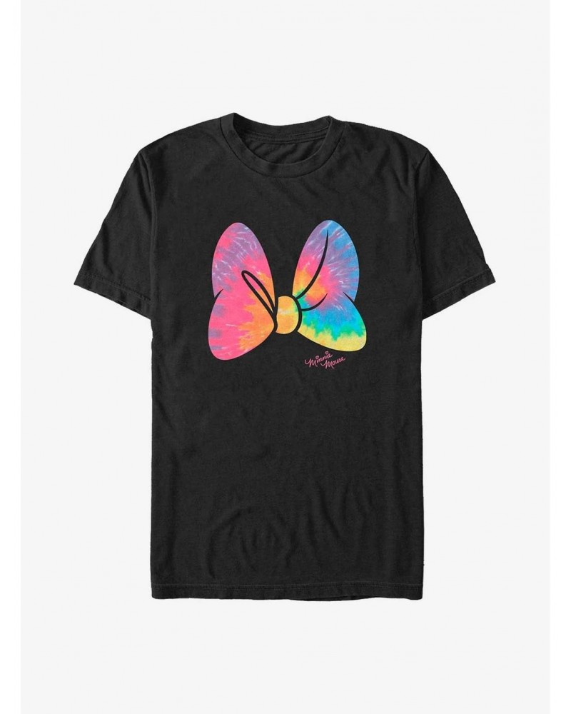 Disney Minnie Mouse Tie-Dye Bow Big & Tall T-Shirt $11.24 T-Shirts