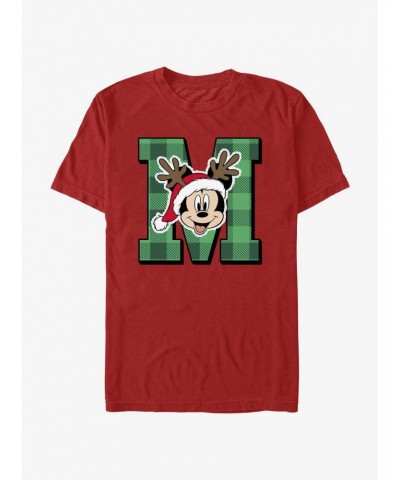 Disney Mickey Mouse Festive Antlers T-Shirt $9.56 T-Shirts